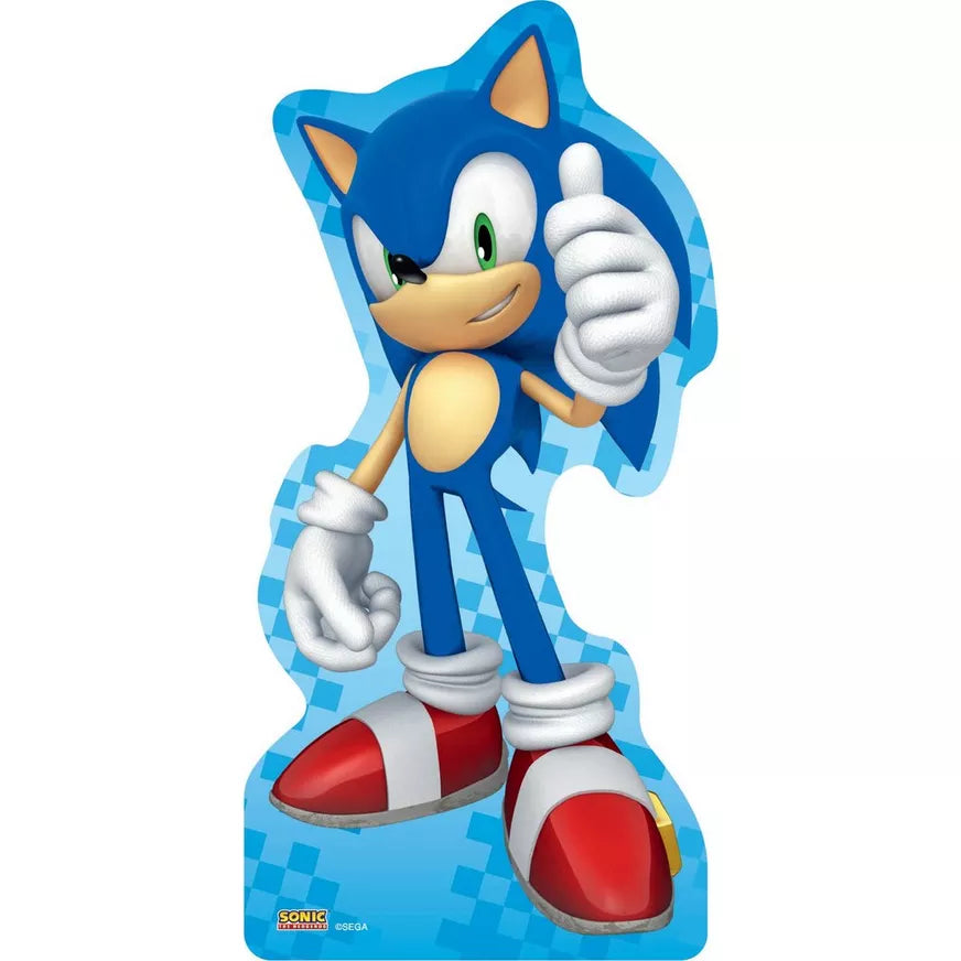 Sonic the Hedgehog Pose 2 Cardboard Cutout, 3ft MATTEO PARTY