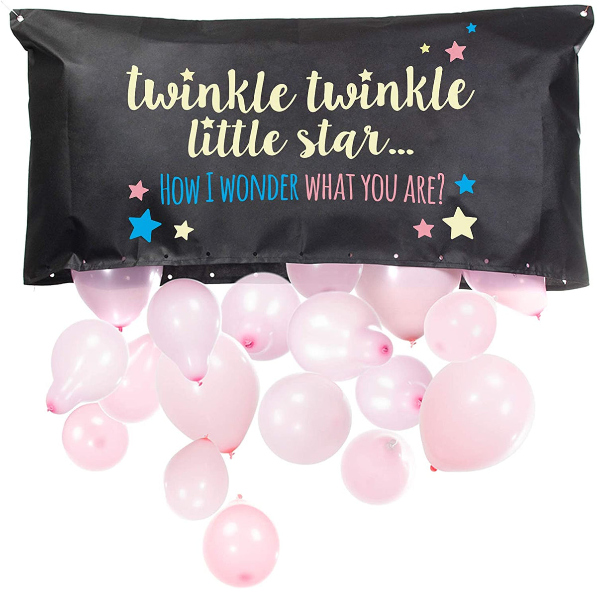 Gender Reveal Balloon Drop Bag Twinkle, Twinkle Little Star MATTEO