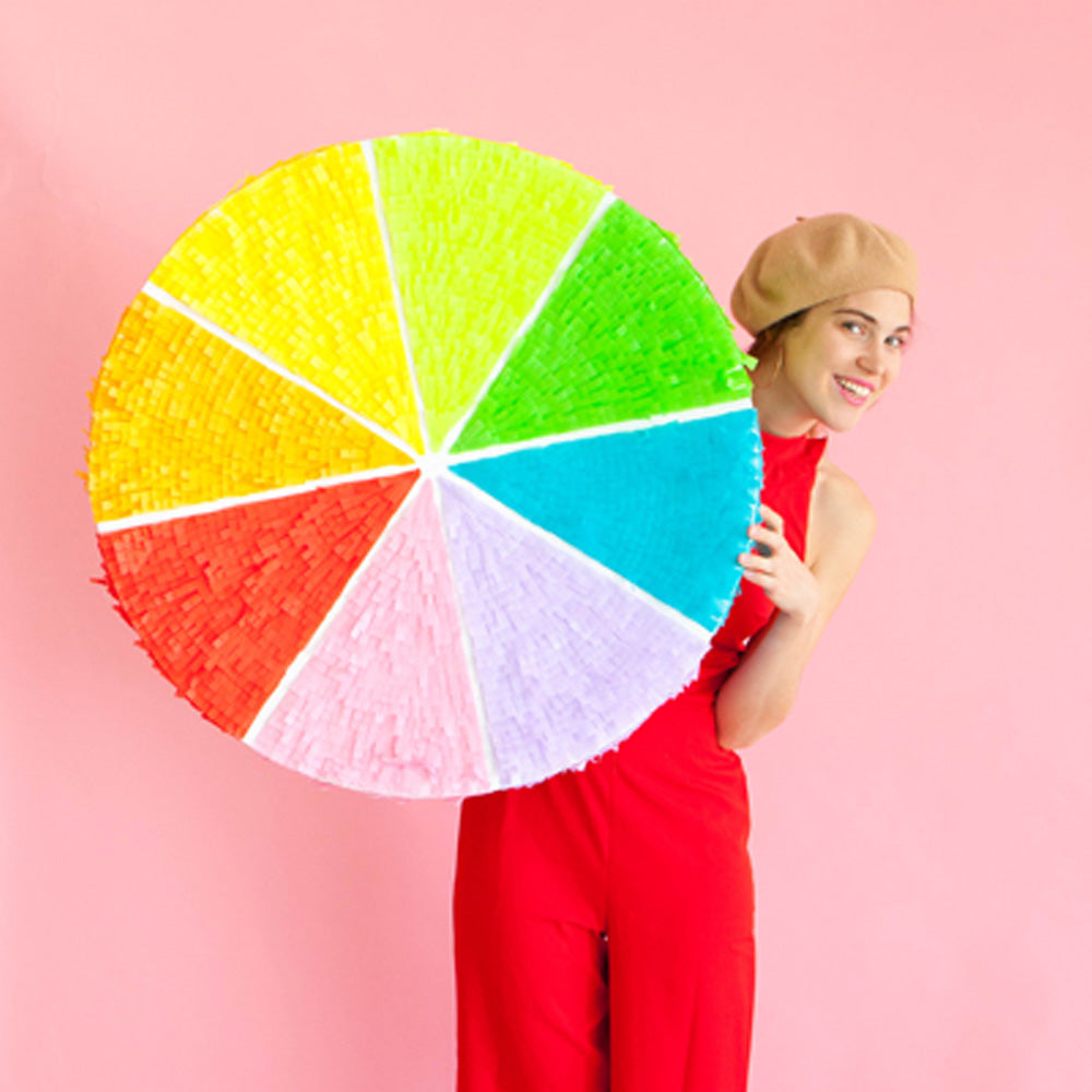 Large Color Wheel Pinata - Made in HK – MATTEO PARTY