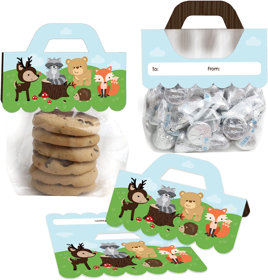 Woodland Creatures DIY Baby Shower or Birthday Party Clear