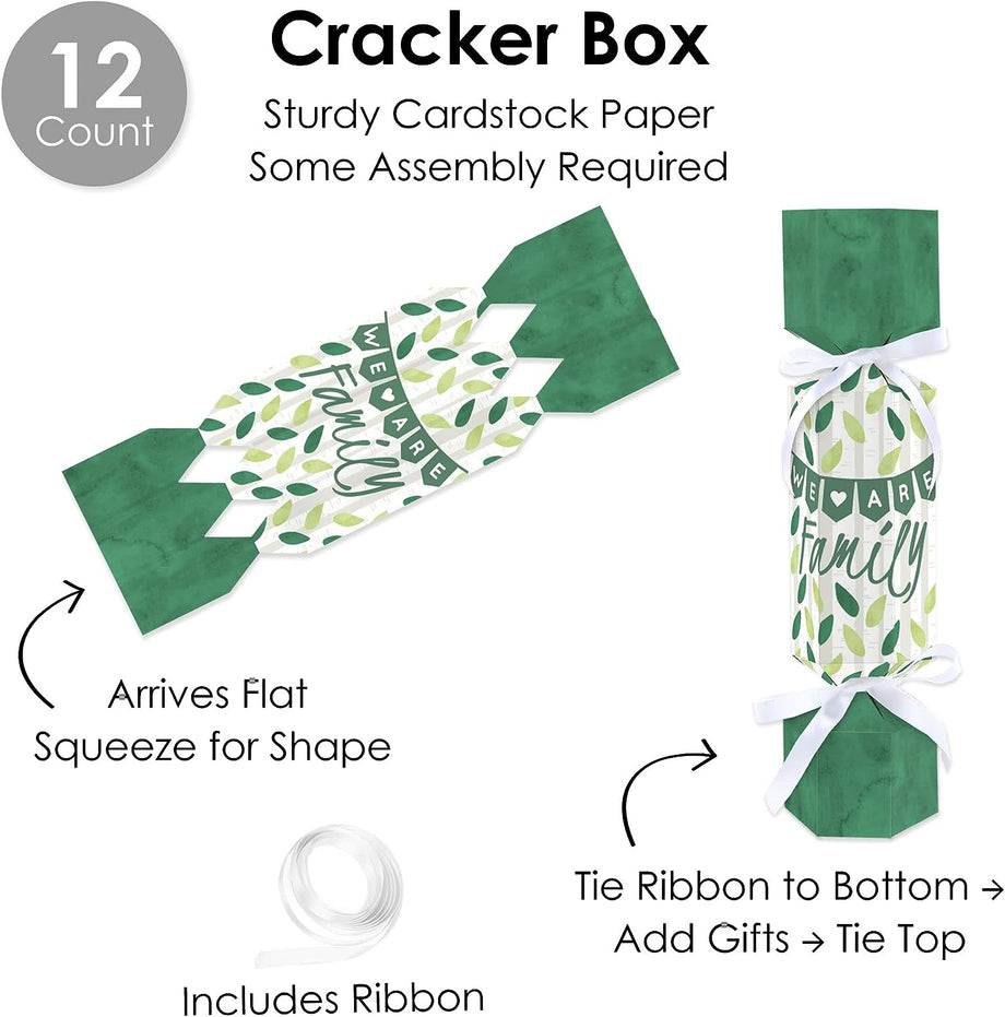 Family Tree Reunion No Snap Family Gathering Party Table Favors