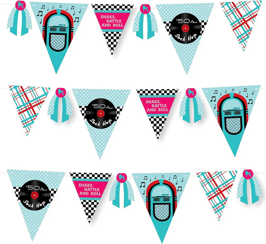 1950's Party - Fifties inspired Party Supplies | Party Packs