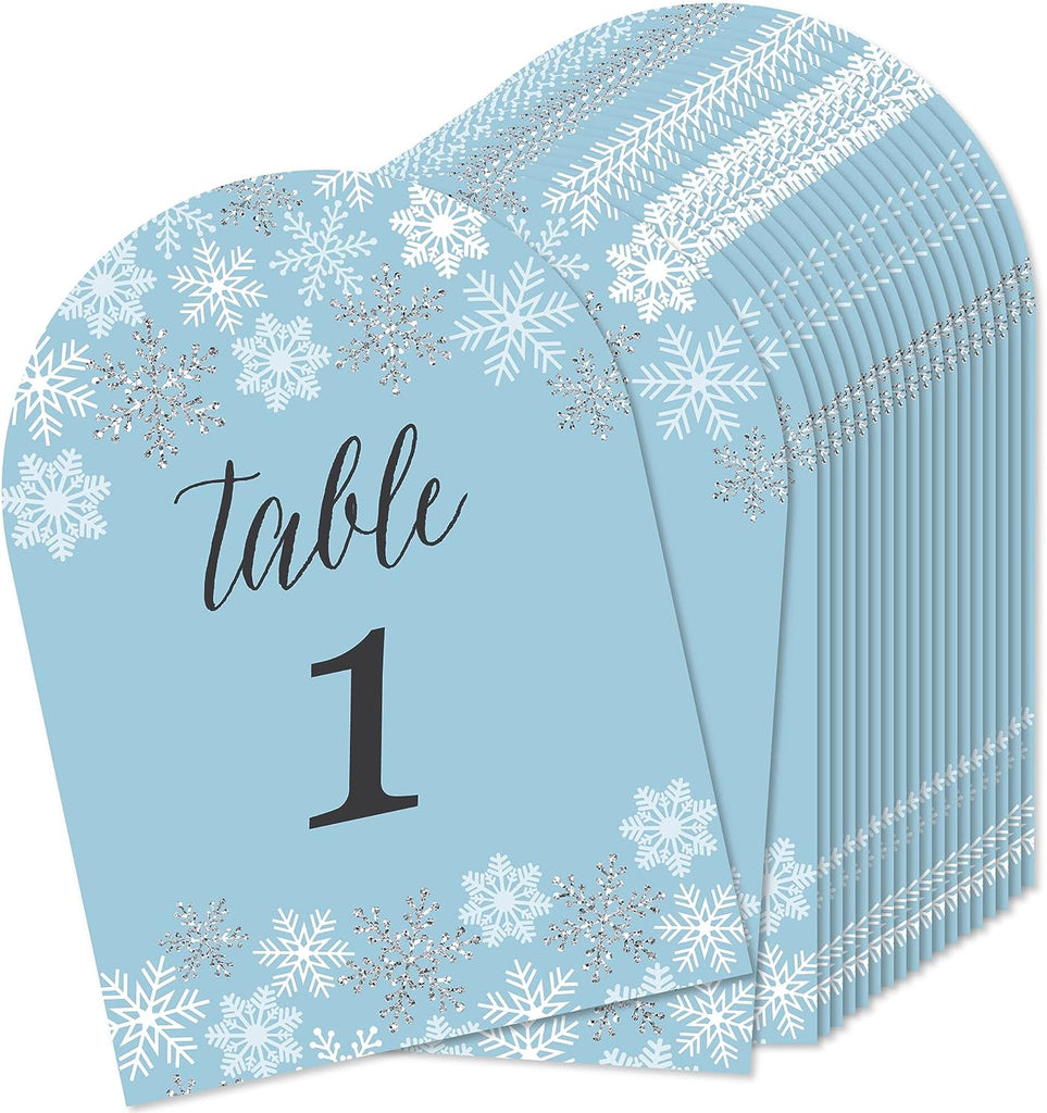 Table Party Events Table Numbers Table Numbers for Parties & Events | Elegant Signs – MatteoParty ...