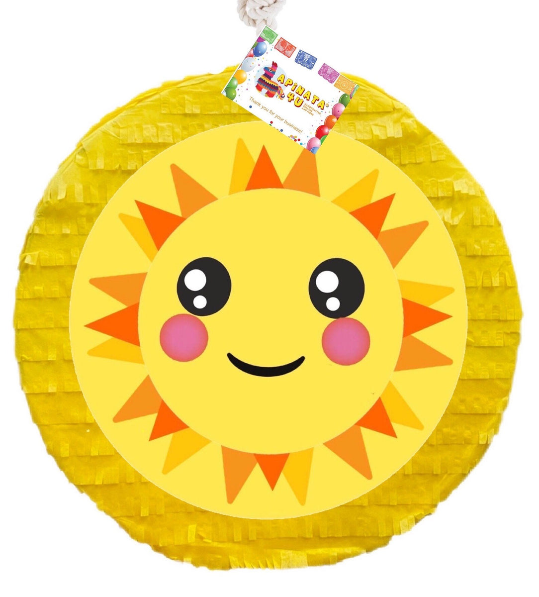 Cute Smiling Sunshine Pinata – MATTEO PARTY
