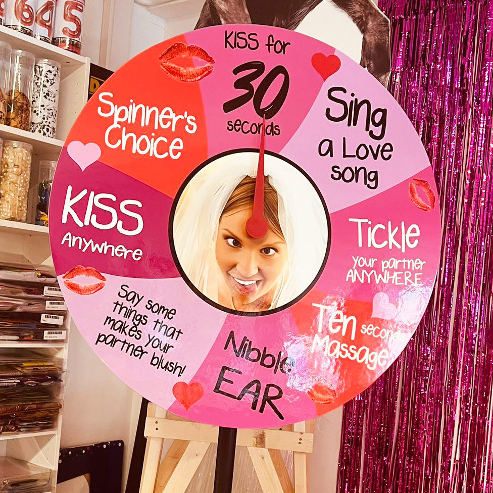 Custom Spin Wheel for Events, Marketing, Giveaways, Contests & Parties ...