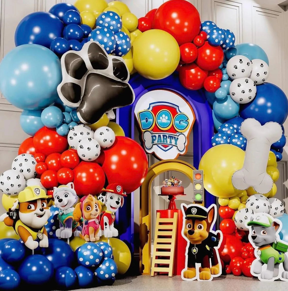 Deluxe Chase Paw Birthday Party Decor – MATTEO PARTY