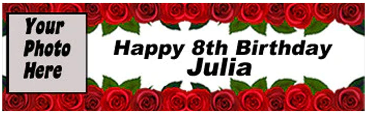 Red Roses Banner – MATTEO PARTY