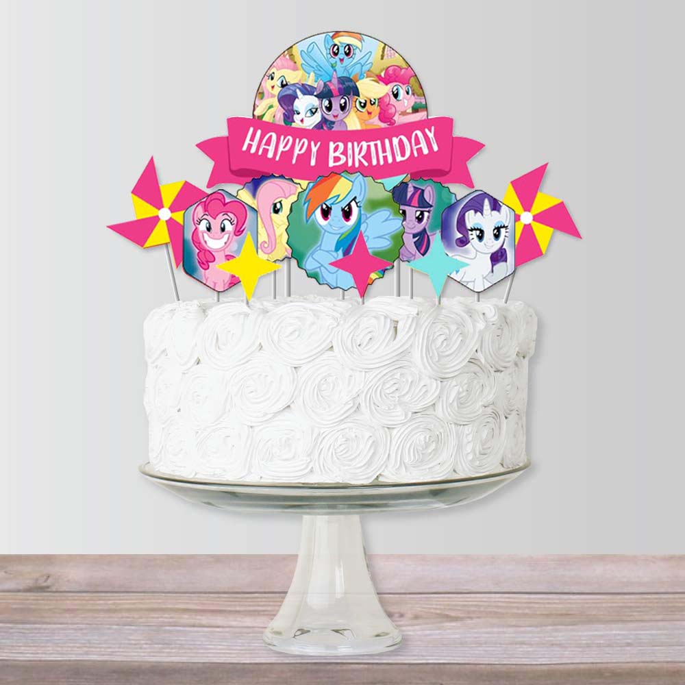 Pony - Birthday Party Cake Decorating Kit - Happy Birthday Cake Topper –  MATTEO PARTY