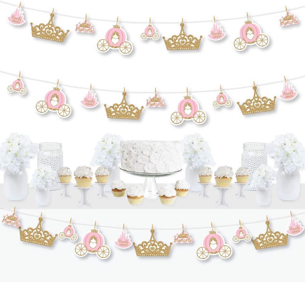 12 Clear Plastic Crown Favors – Fillable For Birthday, Princess Party, Baby Shower Decorations – Unbranded