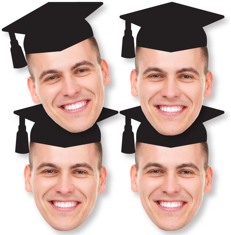 Personalized Grad Cap Fan Face X 6 – MATTEO PARTY