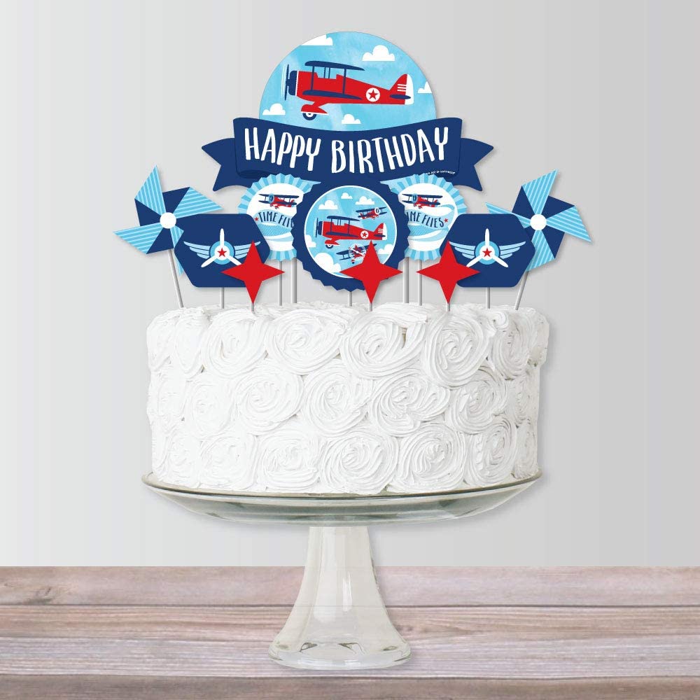 Pilot Flying Plane Birthday Cake Topper Pilot Cake - Etsy | Planes  birthday, Plane cake topper, Birthday cake toppers