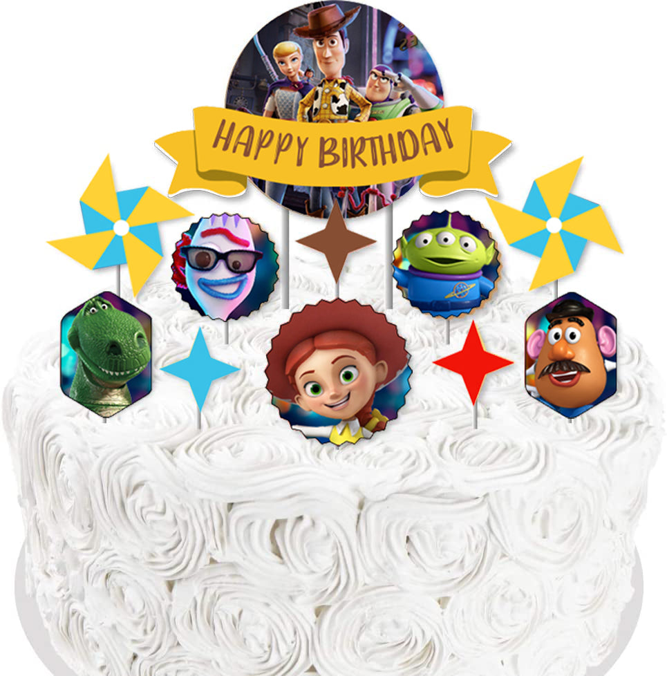 Toy story 3 tier cake | Toy story cakes, Toy story birthday, Crazy cakes
