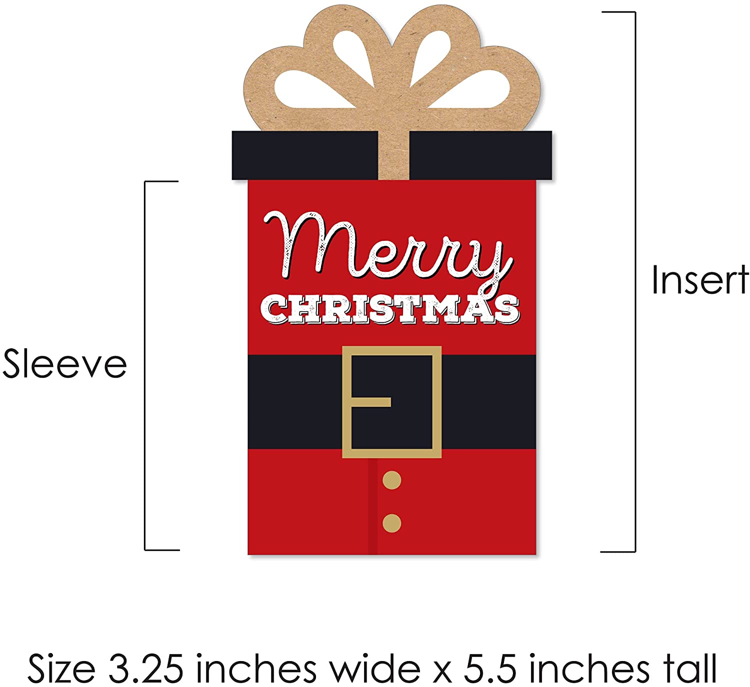 Jolly Santa Claus - Christmas Party Money and Gift Card Sleeves - Nift MATTEO PARTY Jolly Santa Claus - Christmas Party Money and Gift Card Sleeves - Nift MATTEO PARTY
