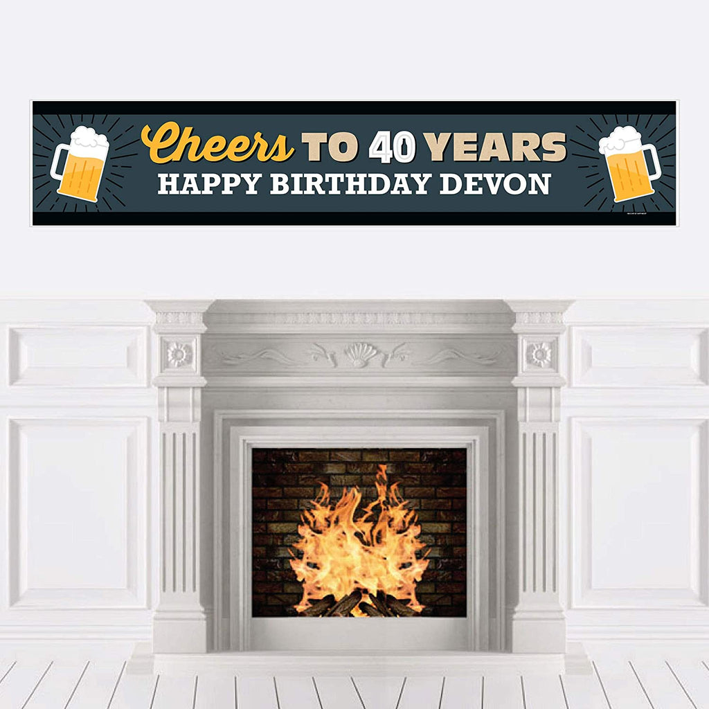 Personalized Cheers Photo Booth Prop, Personalized Selfie Frame For Event,  Cheers To 30 Years, Cheers and Beers, Home Decorations, Handmade Party
