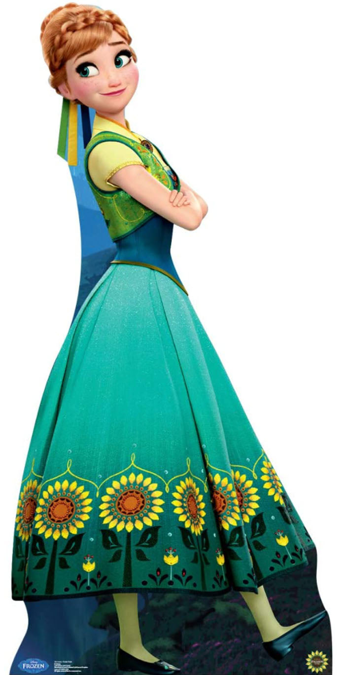 anna birthday dress Princess Anna inspired Dress, Frozen Party Dress, Anna Halloween costume