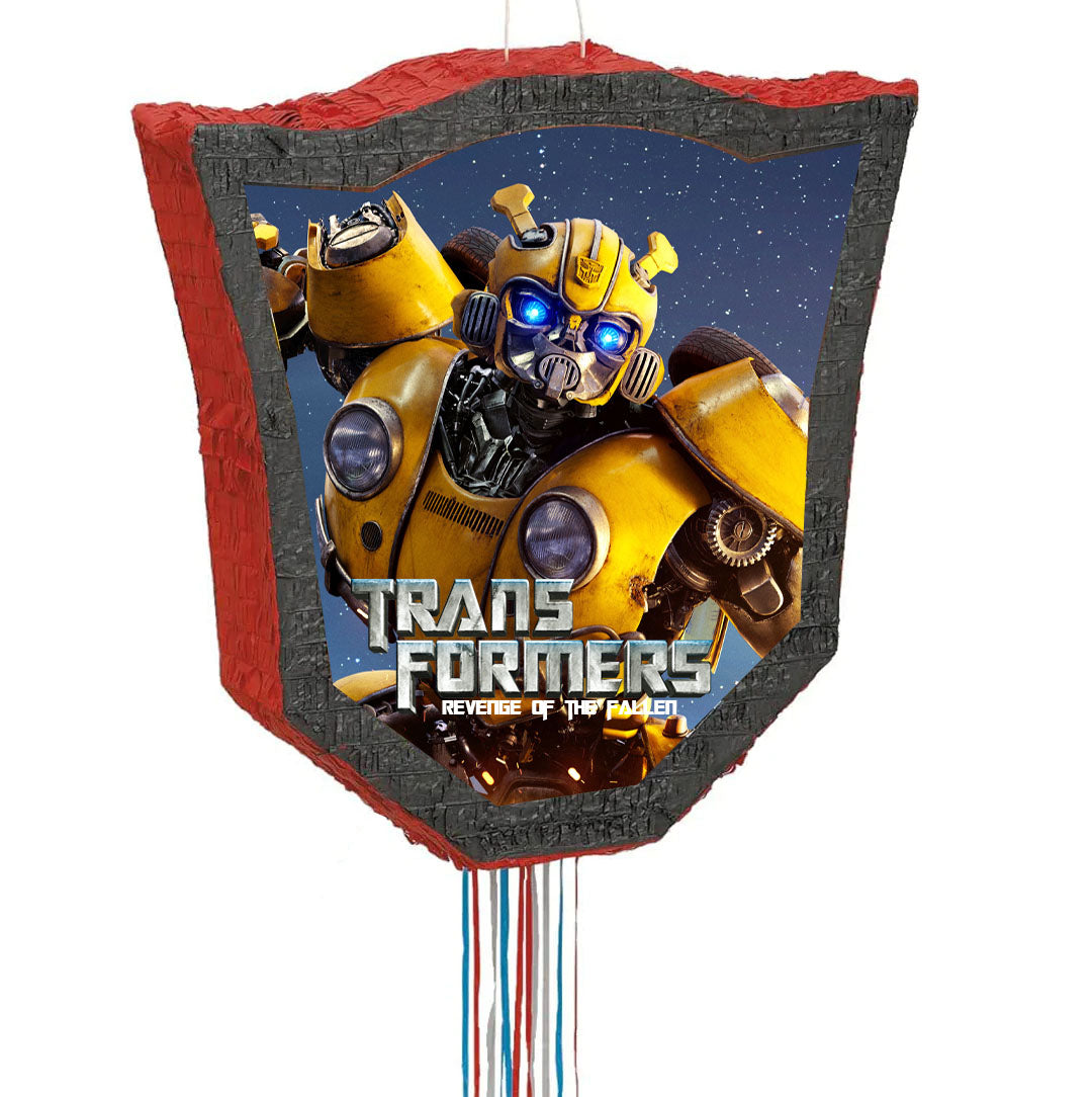 Transformer Pinanta Bumblebee Pinata, Pull String – MATTEO PARTY
